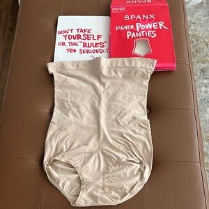 SPANX Higher Power Panties - Tan